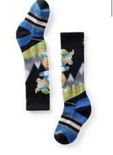 Smartwool Kids Mountain Moose Over the Calf Socks Small Merino Wool Full Cushion