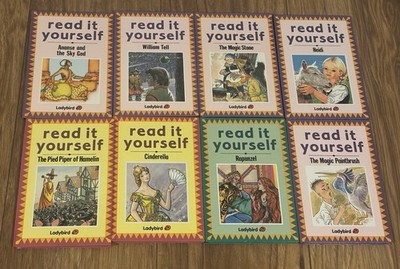 Read It Yourself Level 3 4 5 Book Bundle Set Collection Vintage VGC Ladybird