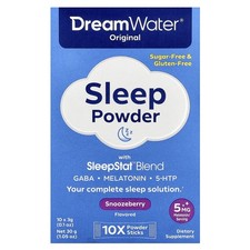 Original Sleep Powder with SleepStat Blend, Snoozeberry, 10 Stick Packs, 0.1 oz