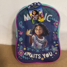 Disney's Encanto Marabel Mini Purple and Blue School Backpack 11" for Kids