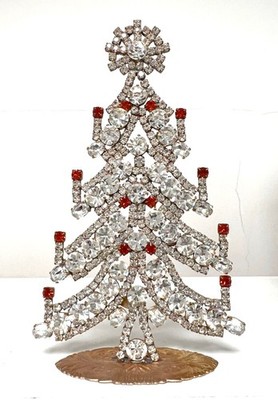 A NICE CHRISTMAS TREE rich in STONES, SIGNATURE HUSAR.D k-205