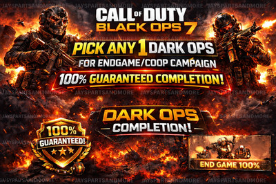 Pick Any Dark Ops Card EndGame Co Op Carry Service Black Ops 7 CoD FAST & LEGIT