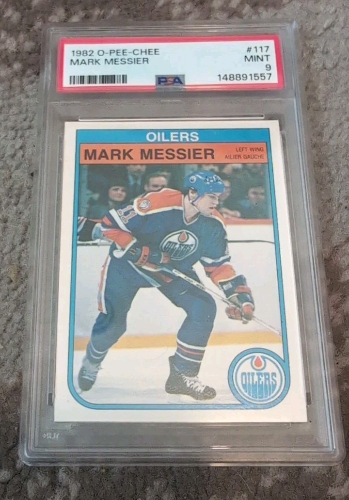 1982 O-PEE-CHEE/MARK MESSIER/ PSA 9