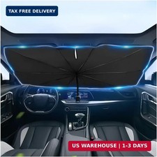 Car Windshield Sun Shade,Foldable Car Shade Umbrella for Blocking Sunlight  Ins