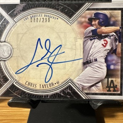 2018 Topps Museum Collection - Archival Autographs Chris Taylor #AA-CT /299 (AU)