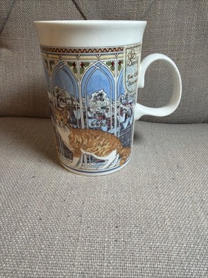 Bone China MUG Christmas Cats by Dunoon Made in Scotland