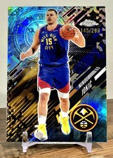 2025 TOPPS CHROME GO TIME NIKOLA JOKIC #d/299 TEAL REFRACTOR