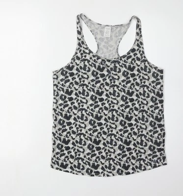 Calvin Klein Women's Grey Leopard Print Tank Camisole M - Image 1 of 4