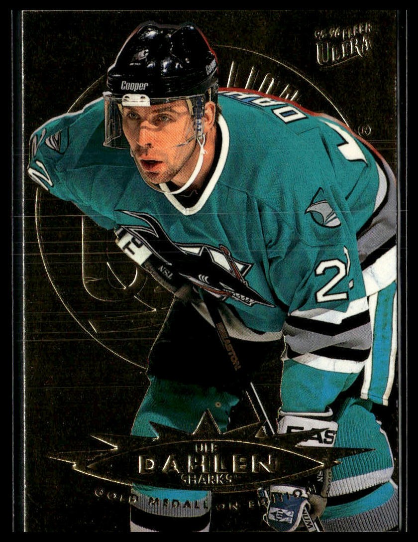 1995-96 Ultra #144 Ulf Dahlen Gold Medallion