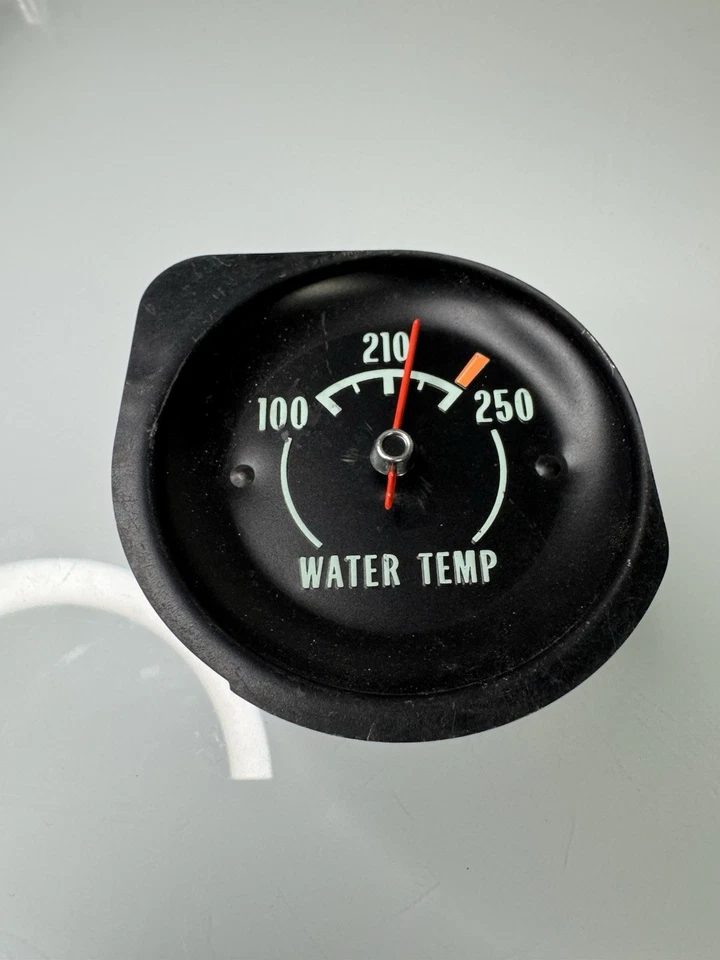 6490857 OEM 1968-1971 Chevrolet Corvette 250* medidor de temperatura CA de fábrica Delco Foto 3 de 4