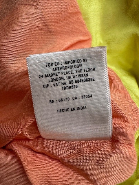 Leif Notes Beaded Embroidered Patchwork Skirt Bri… - image 16