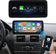 Ultra Slim 12 Zoll CarPlay Android Radio Mercedes W204