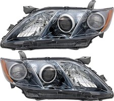 For Toyota Camry Hybrid Headlights Lamps Set 2007 2008 2009 Japan Built Halog...