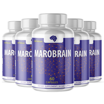 Maro Brain- Nerve Health Support- 5 Bottles- 300 Capsules