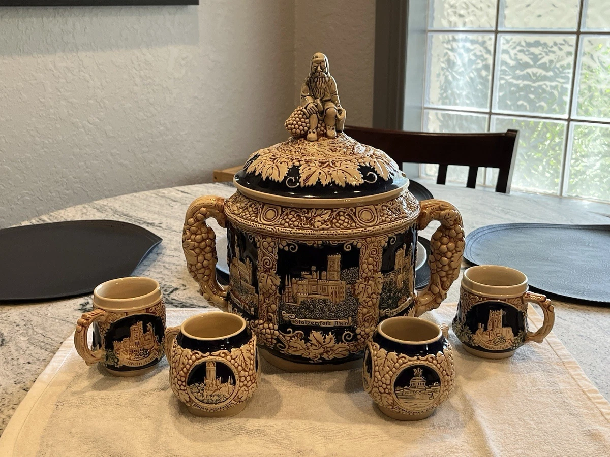 German Punch Bowl Set for sale | eBay