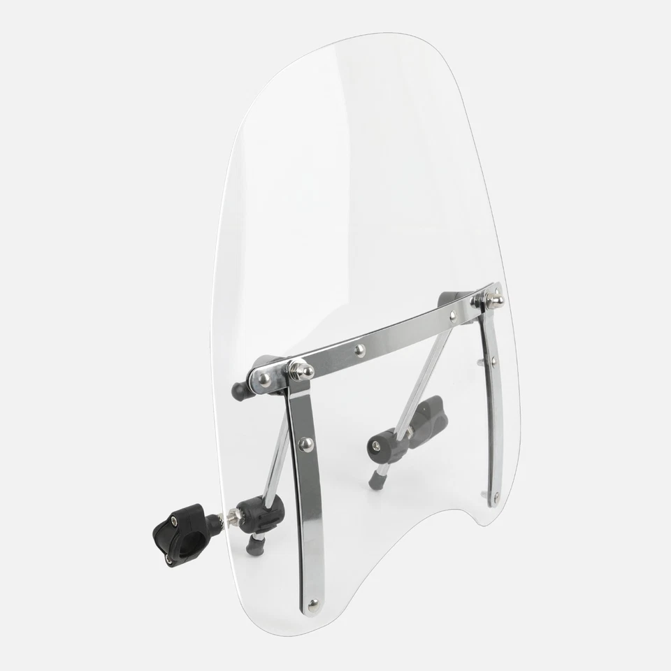 Parabrisas transparente grande de 19" para Yamaha V Star 1300 1100 950 650 250 Foto 4 de 4