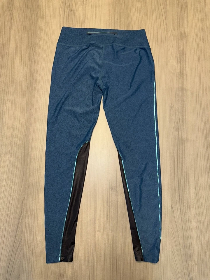 Women's Saucony Running Tights Iridescent Stripe Secure Pocket Size S - Image 3 of 3