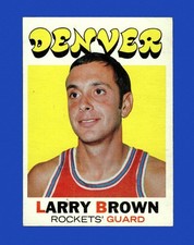 1971-72 Topps Set-Break #152 Larry Brown NR-MINT *GMCARDS*