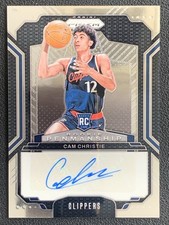 Cam Christie 2024-25 Panini Prizm Rookie Penmanship Auto RC #RPE-CCH -14h