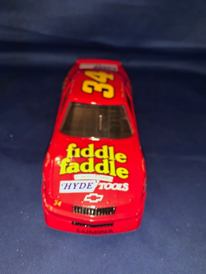 NASCAR DIECAST 1:24 Scale #34 Mike McLaughlin Fiddle Faddle 1994 Pontiac No Box - Image 3 of 4