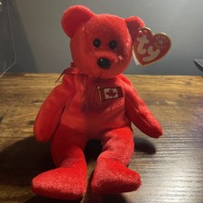 TY Beanie Baby - PIERRE the Bear (Canada Exclusive) (8.5 inch) - MWMTs