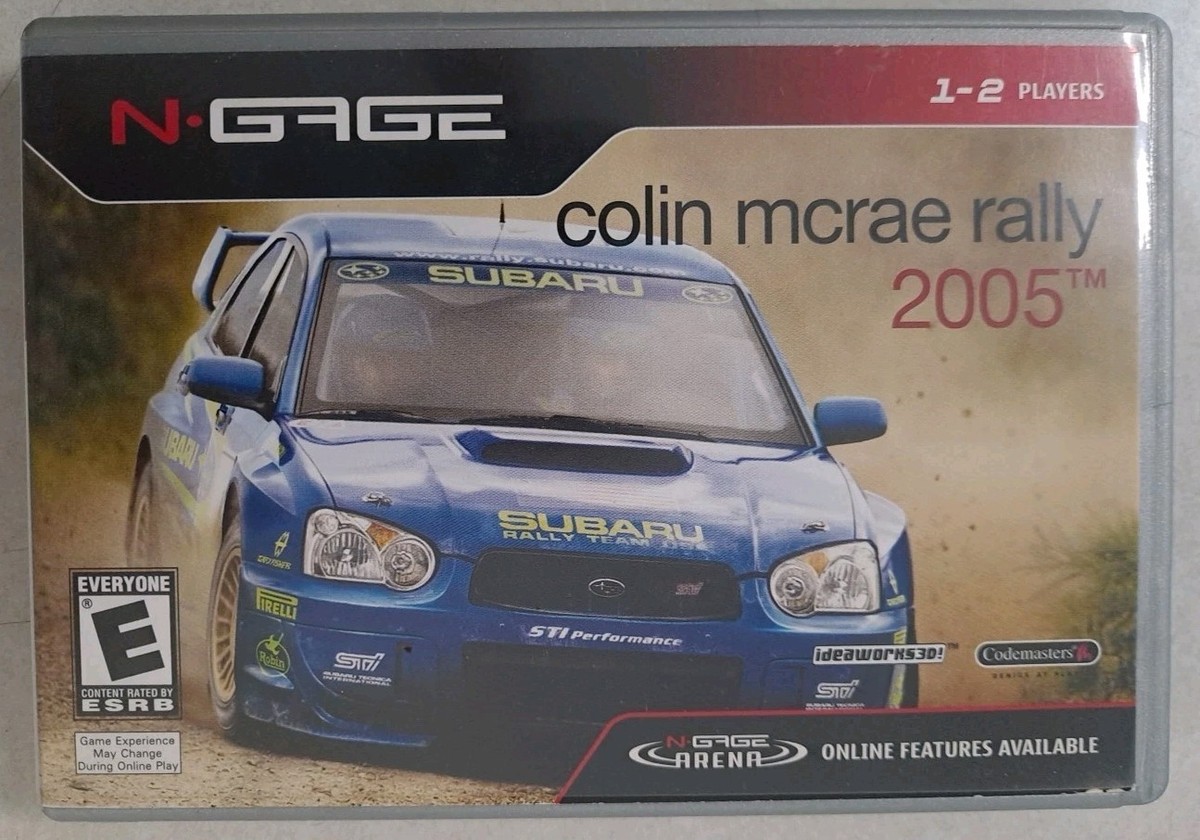 Colin McRae Rally Racing (Nokia N-Gage, 2005) Authentic
