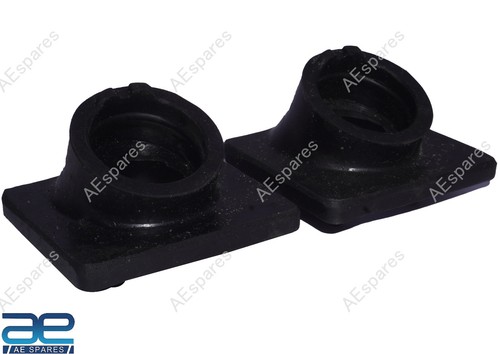 For Yamaha RD350 RD 350 Carb Carburettor Air Intake Manifold Set of 2 @Vi - Picture 9 of 12