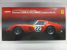 KYOSHO　1/18 Scale Model Car: Ferrari 250 GTO LE MANZ 1962 (Red)
