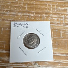 Roosevelt Dime 10C Double Die Die Chip Error Variety Coin Uncertified Ungraded