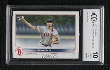 2022 Topps Series 2 Connor Seabold #524 BCCG 10 Mint or Better 08aq