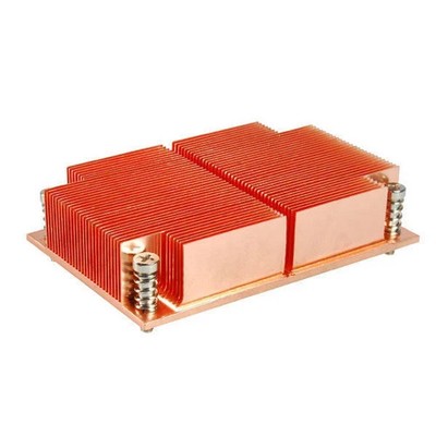 Narrow ILM LGA2011 Pure Copper CPU Heatsink Cooler 1U Passive
