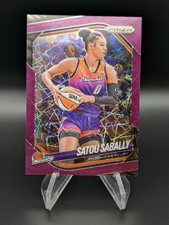 2025 Panini Prizm WNBA Satou Sabally Purple Velocity /59