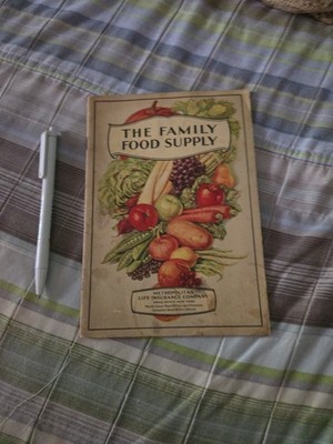 1 1934 MetLife The Family Food Supply Booklet What to Buy and Why Guide