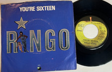 Ringo Starr - You're Sixteen / Devil Woman 1973 - Apple 1870 45 rpm PS, VG+ HEAR