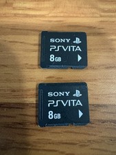 Original SONY PS Vita PlayStation Vita 8GB Memory Cards Lot of 2