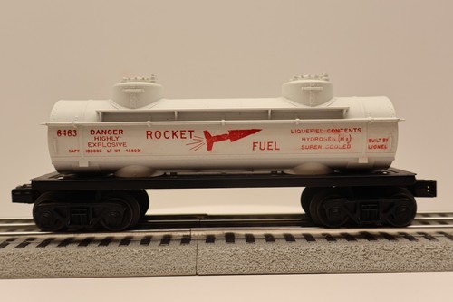Lionel, O, No. 6463, Cohete Fuel 2-D Domo Tanque Car, #6463, C-6, P-4 Excelente/OB | Zustand: Used