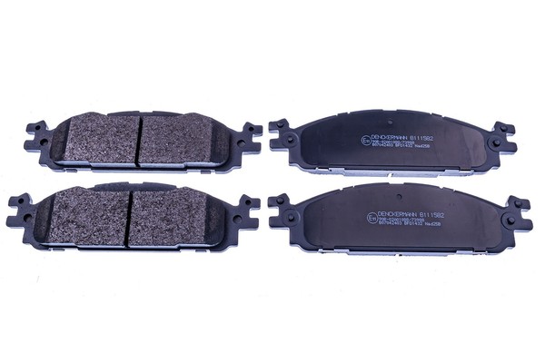 Vorderachse Denckermann B111582 Bremsbelagsatz, Scheibenbremse FüR Ford Usa,Linc-image