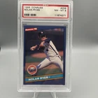 1986 Donruss #258 Nolan Ryan - PSA 8