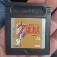 Authentic The Legend of Zelda Links Awakening DX Game Boy Color) Tested Saves