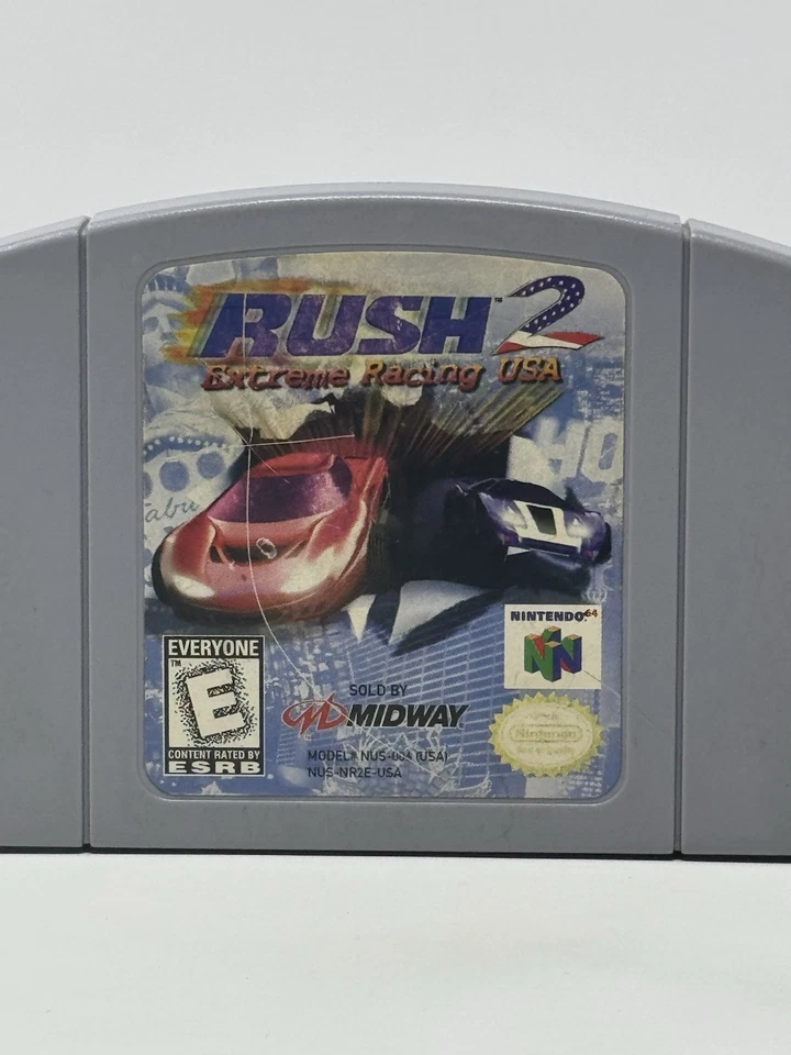 Rush 2 Extreme Racing EE. UU. para Nintendo 64 *N64* Auténtico - Se envía el mismo día Foto 2 de 4