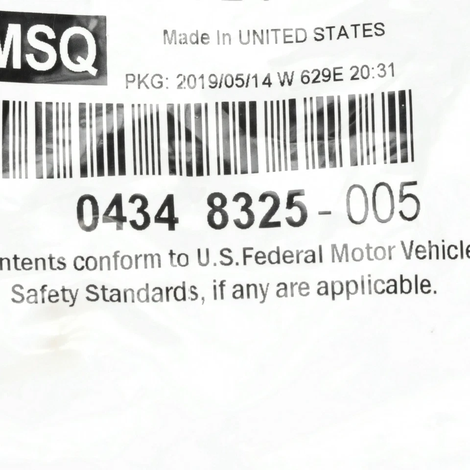 1983-2022 JEEP DODGE CHRYSLER PLYMOUTH PLUGUE DE ENCHIMENTO DE ÓLEO GENUÍNO NOVO MOPAR 4348325 - Imagem 4 de 4