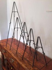 IRON EASEL TRIPOD DISPLAY CANVAS PICTURE ARTWORK MENU BOOK PLATE STAND WEDDING