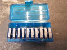 Qty 10 Vardex Vargus 3ER 19W 3ER19W 53835 VTX Carbide Laydown Threading Inserts