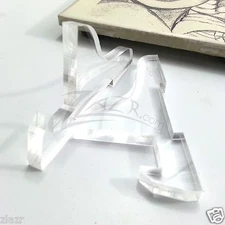 Acrylic Adjustable Stand Photo Frame Small Mobile Compact Display Holder 2-Piece