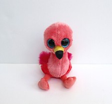 Ty The Beanie Boo's Collection Gilda The Flamingo 6" Plush Glitter Eyes