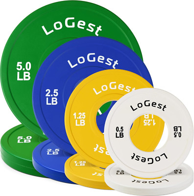 Olympic Change Weight Plates Set - for Weightlifting, Powerlifting or Gymnastics