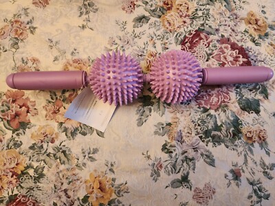 Physique 57 Massage Roller - Purple - Handheld - Back And Body Muscle Massager