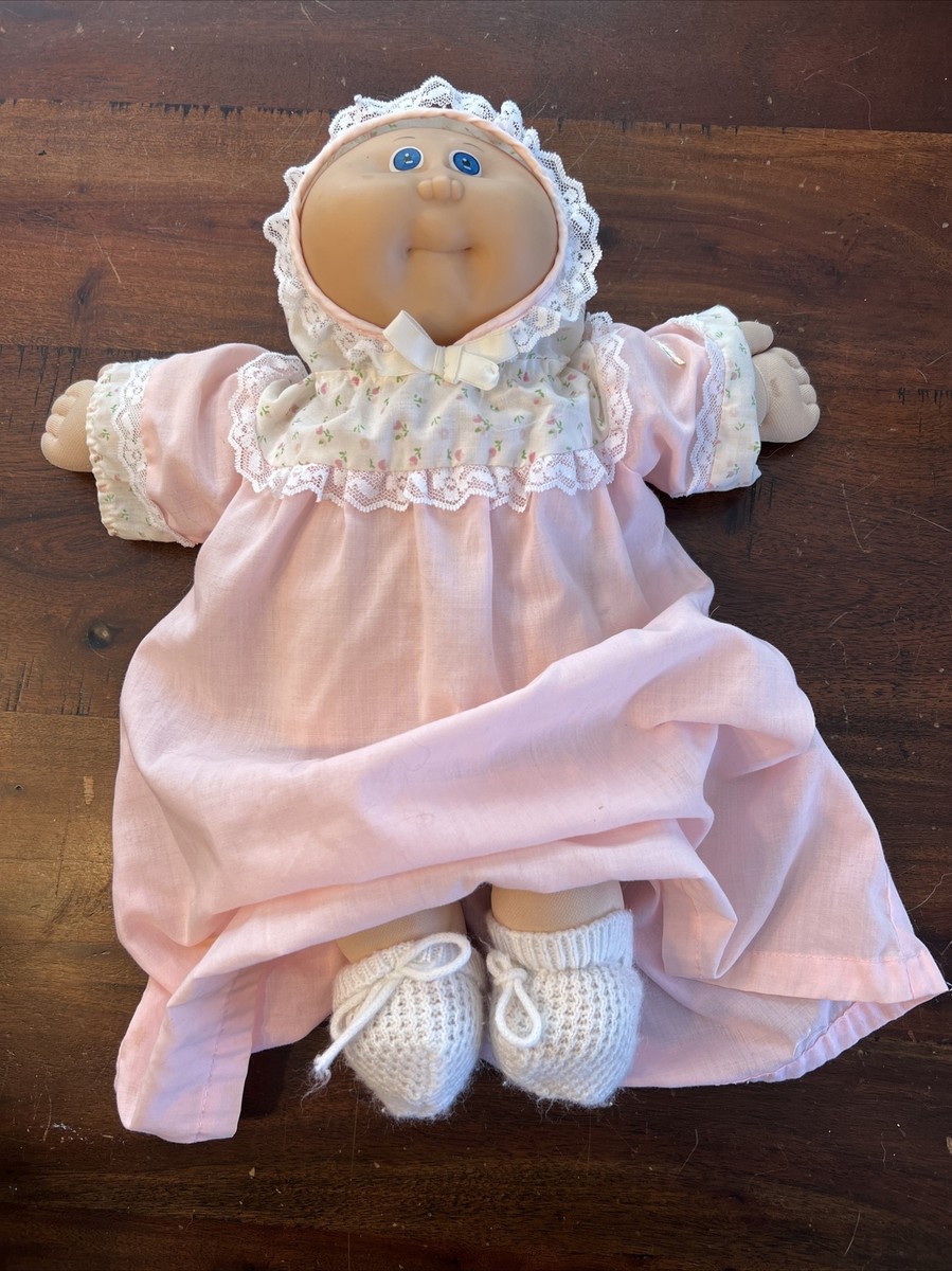 Vintage 1982 Coleco Cabbage Patch Kids Newborn Baby 14” Doll