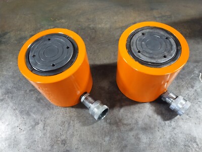  One SPX Power Team 48-Ton 2'' Stroke Hydraulic Cylinder Ram 