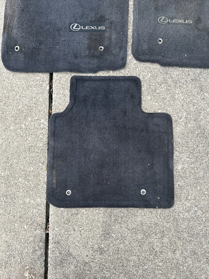 Juego de alfombrillas Lexus 2007-2012 es350 negras Foto 3 de 4